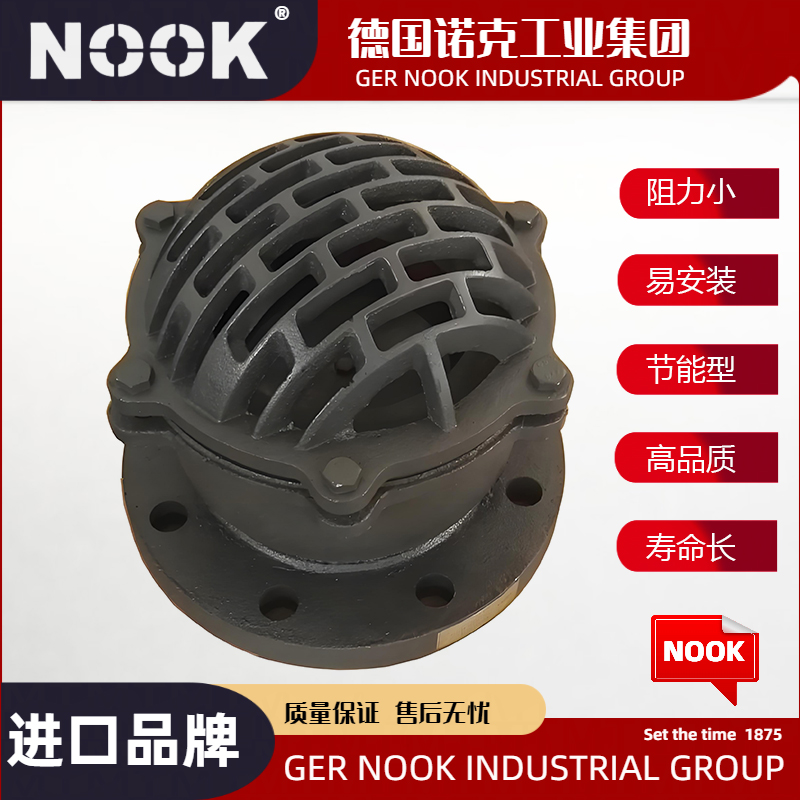 进口铸铁法兰底阀